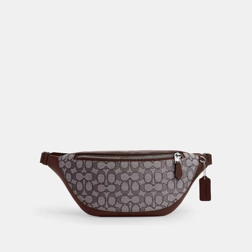

Поясная сумка Coach Warren из фирменного жаккардового дуба и клена