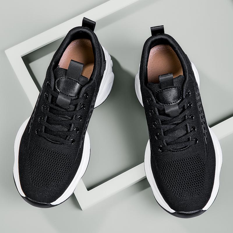 Fashion Spring Summer Men Casual Shoes Fashion Low-top Sports Shoes Breathable Man Net Cloth Round Toe Sneakers Lace-Up Treking Footwear