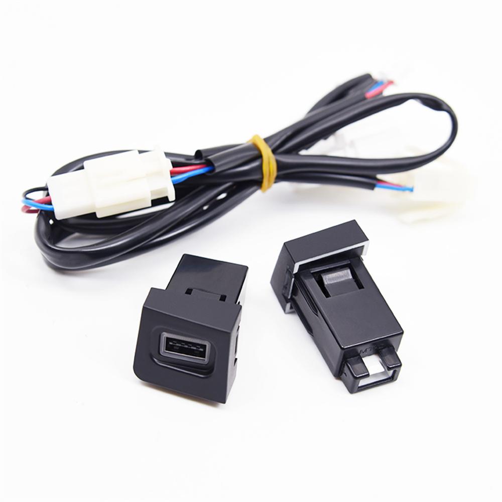 18W QC3.0 USB +TYPE-C Car Charger Socket Fast Charger Adapter For VW CC Magotan B6