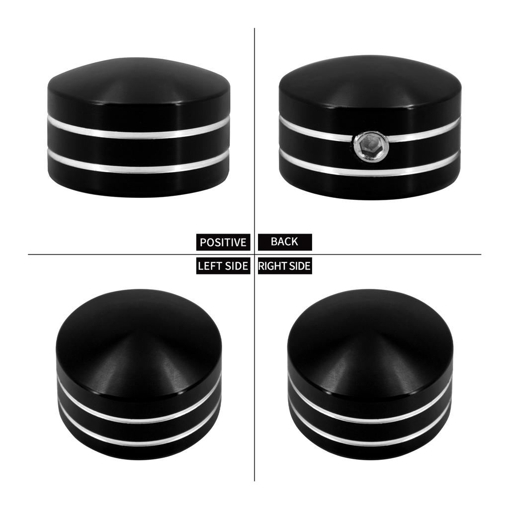 4pcs Motorcycle Spark Plug Cover Engine Screws Nut  For Harley Touring Sportster XL883 1200 48 72 Twin Cam 99-17 Head Bolts Caps