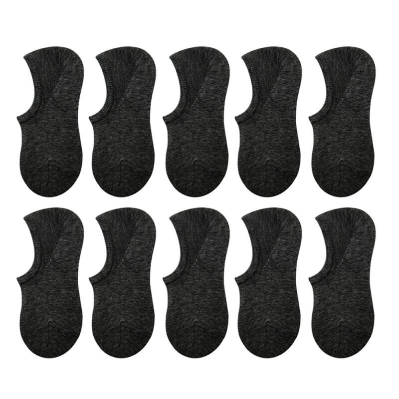 Borek Damen-Sneakers Einfache Knöchelsocken 10er-Set