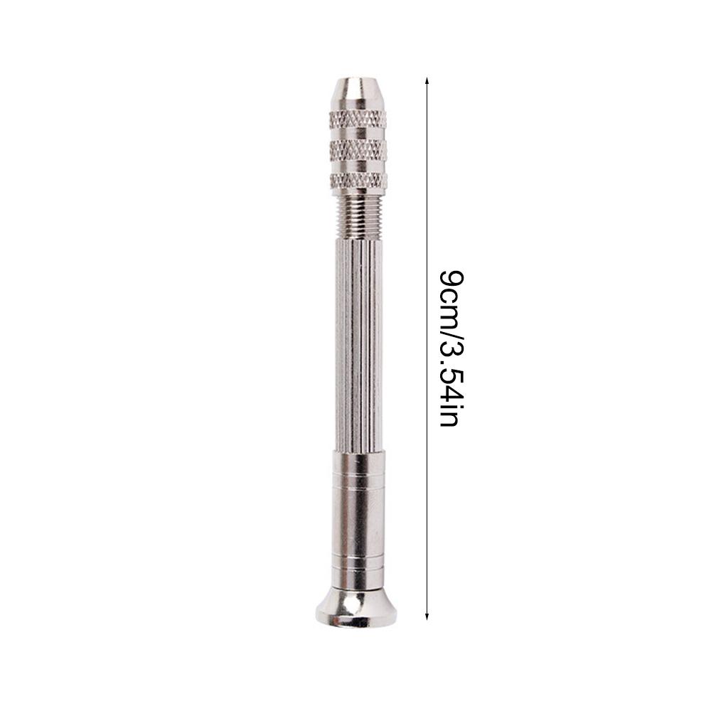 Xiaomi Porte-foret à main pour moules de coulée de résine, foret à main torsadé à tête unique avec 10 forets (0,8-3 mm) pour la fabrication de bijoux