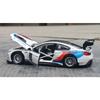 1/32 BMW M6 GT3 Rally Car Alloy Model Car Toy Diecasts Casting Sound and Light Car Toys for Children Vehicle