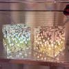 Tulip Flower Sea Nightlight Handmade DIY Tulip Lamp Material Package ThreeDimensional Mirror Creative Decoration Ornament Ornament Student Couple Gift