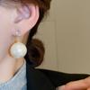 Silver Needle Luxury Zircon Flower & Butterfly Pearl Earrings - High-End French Retro Autumn/Winter Style