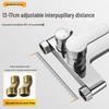 Three-Function Wall-Mounted Bathroom Mixer Faucet
