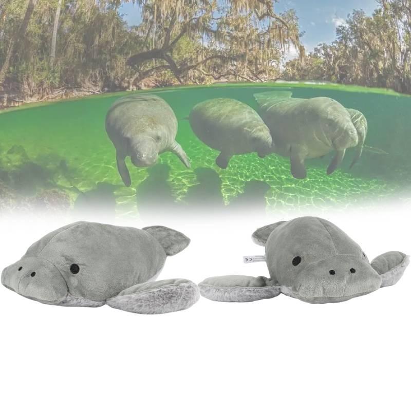Plush Toys Manatee Cute Cartoon Soothe Children Girls Birthday Holiday Doll Gift