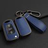 Zinc Alloy +Leather Car Key Case For Hyundai I20 I30 Ix20 Ix25 Ix35 Elantra Accent For KIA Rio 3 Soul Optima Ceed Pro K5 Pride