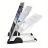Space Saving Aluminum Tablet Stand Foldable Adjustable Tablet Holder For Home Office Travel Study Work and Travel Use