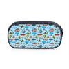 Airplane Pattern Pencil Case – Cool, Large Capacity Stationery Box for Boys and Students