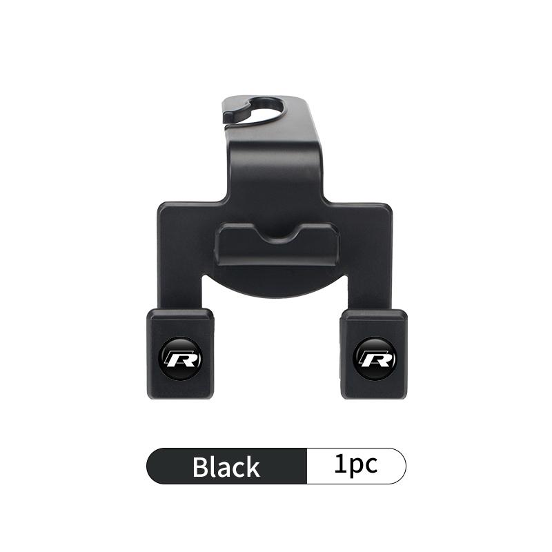For Volkswagen VW Car Hanging Hook Plastic Handbag Hanger Interior Accessories Golf Polo 4 5 6 Passat B5 B6 B7 CC Jetta Tiguan FVI4