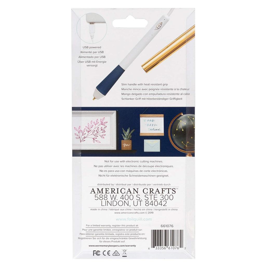 We R Memory Keepers Foil Quill Freestyle Tip Pen-Bold -WR661076