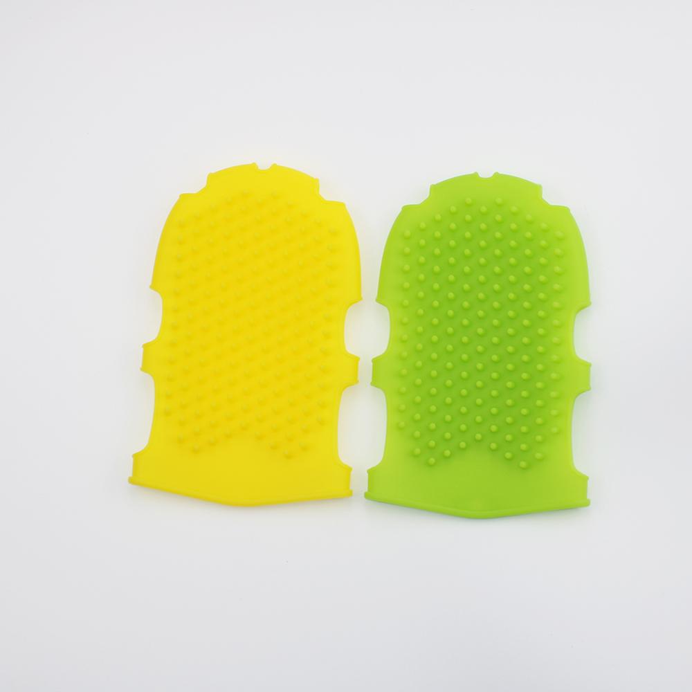Massage Glove Bath Towel Silicone Bath Brush Skin Clean Silicone Bath Brushes Shower Gloves Bath Scrub Remover Body Exfoliating