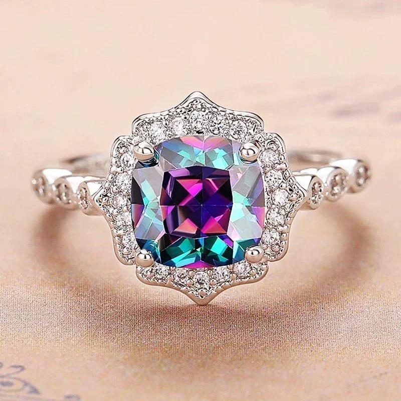 Fashionable Lady S Rings  Exquisite Daily Wear Exquisite Jewelry Finger-Ring For Party Gift Women S Temperament Accessory 10