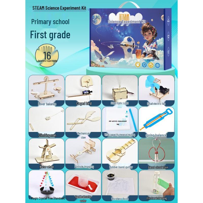 

Набор для сборки генератора с ручным приводом для студентов: Развивающая игрушка для детских проектов и изобретений