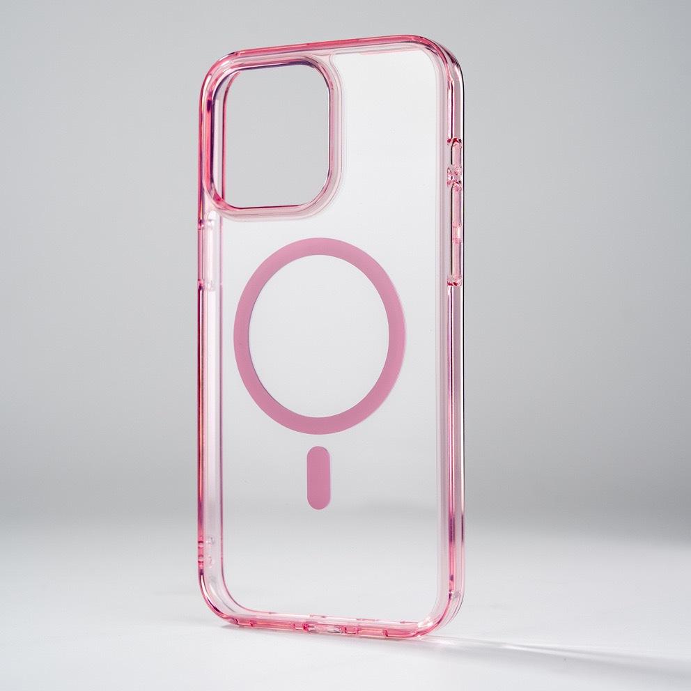 Suitable for Apple 15 Matte Transparent Color PC Hard Shell 15PRO Acrylic Strong Magnetic MAX Full Cover Anti-drop Protective Case