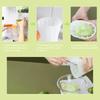 Botella para batidos caseros Summer Squeeze de 150 ml, vaso para batidos a prueba de pastillas, vaso mágico de enfriamiento rápido, máquina para hacer granizados de helado