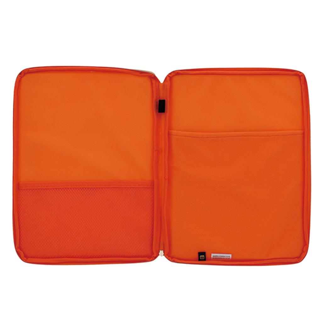 Marushin Tablet Sanrio Wrapping 3825009900 Case, Characters, Orange,