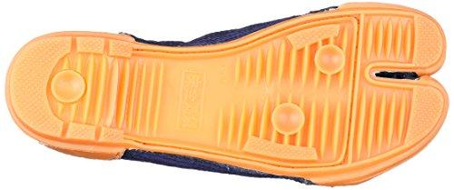 Works Homme Men's Patented Iron Toe Cap and Stitched Tabi Socks, 8-Ply Seam, Size 1000, Navy, Size 26.0 cm