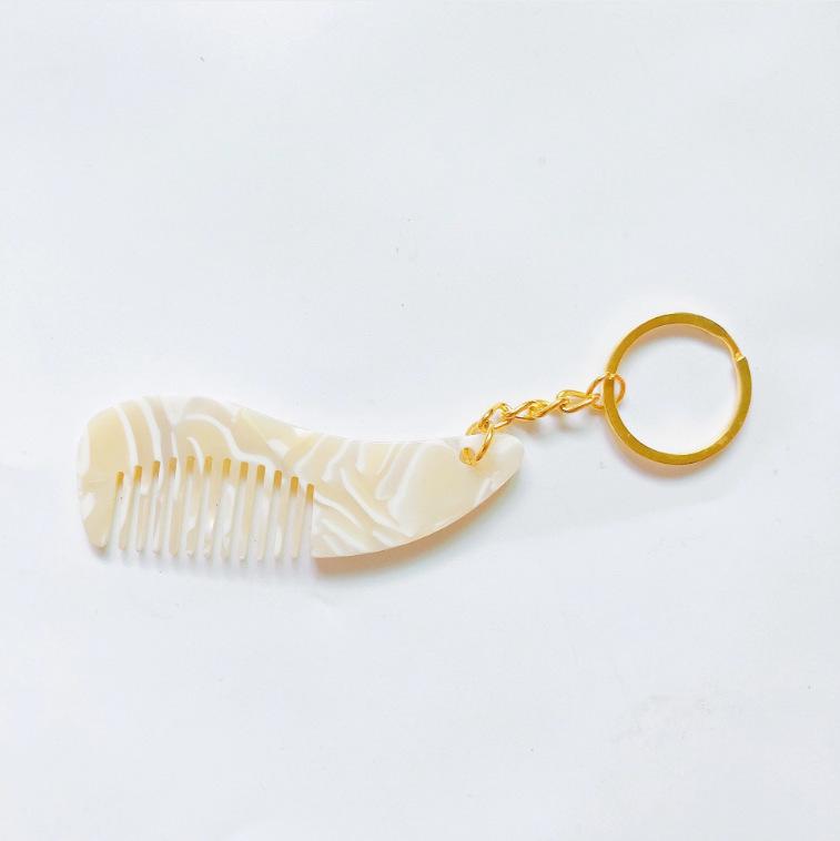 Xingyi Niedlicher Mode Antistatischer Mini Schlüsselanhänger Kamm