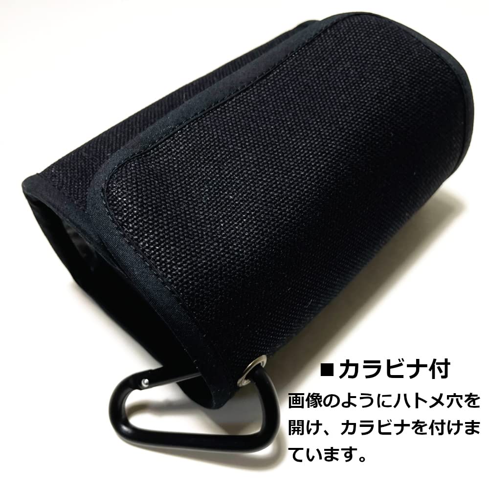 Suono Sony Case for Power Zoom Lens Kit with Carabiner Handmade SONY Made In Japan for 6400 / 6300 / 6100 (Cocoa/Siena Orange) 6400