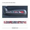 For Mini Cooper F66 F67 2024 2025 Car Door Armrest Decorative Leather Stickers Interior Protection Sticker Car Accessories