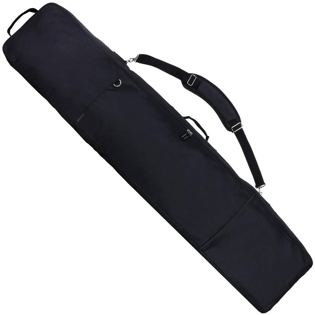 VAXPOT Snowboard Case Be Used As a Snowboard and BLK Small (Backspot) 3-Way (Can Backpack) All-in-One [Stores Wear, Boards, Boots, Accessories]