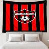 1PC Star Soccer Emblem Printed Tapestry Room Decoration Wall Hanging for Living Room Bedroom, dormitory, Birthday and Christmas gifts