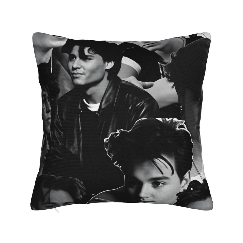 Johnny Depp I Love You Pillowcases Kawaii Pillow Case For Living Room Bed Chair Custom Pillow Cover