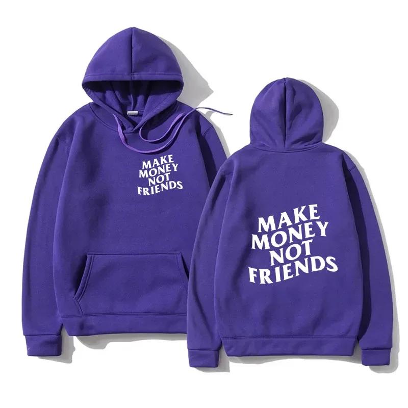 2025 Herbst/Winter Maker Money Buchstabenaufdruck Hoodie Modedesign Herren- und Damen-Sportbekleidung Paar-Freizeit-Warmer-Hoodie