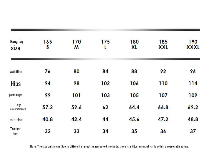 GXG Men's Black Slim Fit Thermal Casual Pants