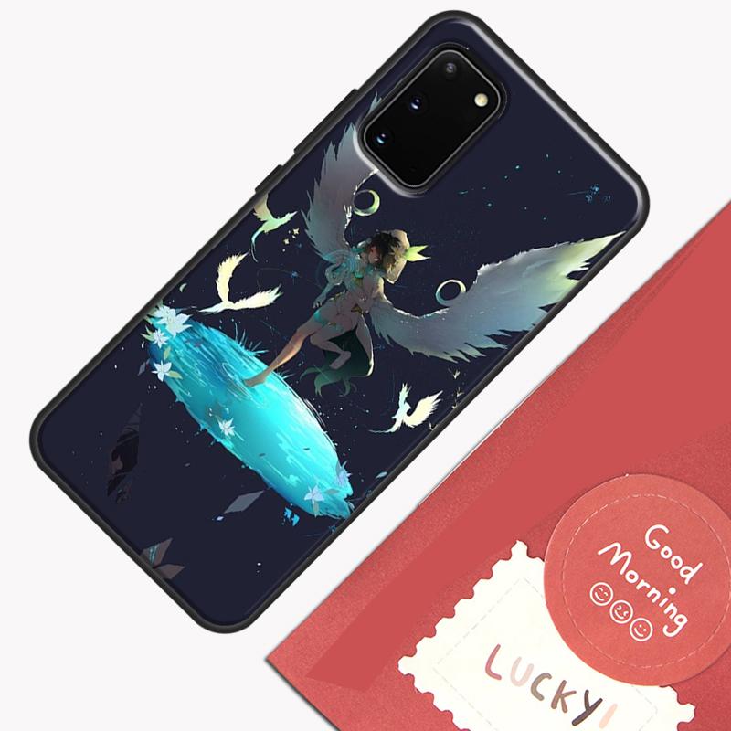 Genshin Impact Venti Phone Case For Samsung Galaxy S25 Ultra S20 S21 S22 S23 S24 Plus S9 S10 S24 FE Cover Shell