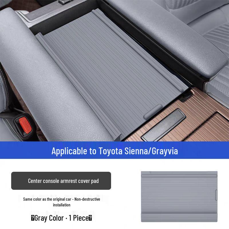 Toyota Sienna Center Console Silicone Anti-slip Storage Mat, Suitable for 2025 Model. 21-25 Grevia