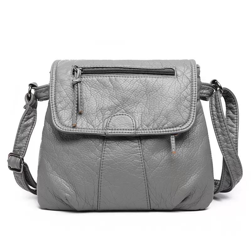 Women Soft Leather Shoulder Bag FemaleCrossbody Purse