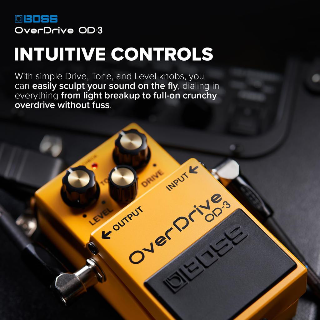 BOSS OverDrive Yellow OD-3