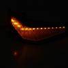 Universal Motorcycle Handlebar LED Running Light Handguard Kit with Aluminum Frame for Off Road Riding Protection