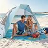Auto Instant Pop Up Beach Tent, UPF50+ UV Protection Portable Sun Shelter for Outdoor Camping
