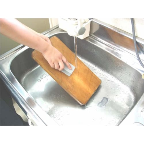 Sowa Recycled Cutting Board Sharpener, Black, Approx. 9cm X 17cm X 3cm, Cutting Board Shaver, Cleaner