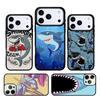 Cartoon Shark Phone Case Cover for IPhone 11 12 13 14 15 16e 17 Pro Max Coque for IPhone 17 Air