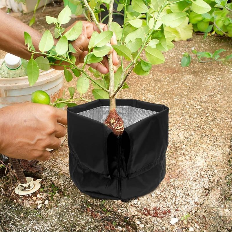 Warm Anti Freeze Plant Cover Outdoor Garden Shrub Protector Bags Winter Frost Proof Oxford Cloth Trees Potted Plant Protection