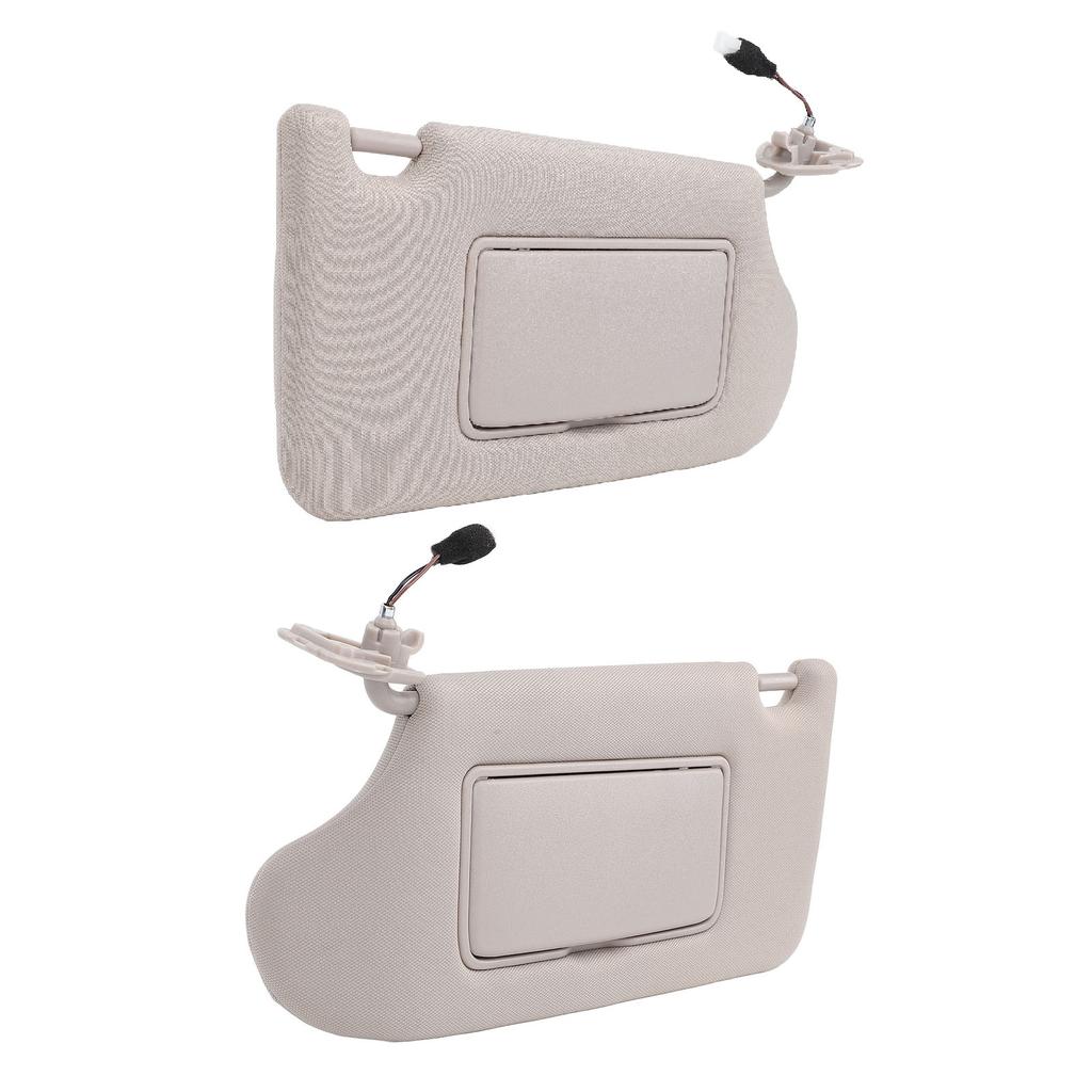 Sun Visor with Makeup Light Beige Stylish Look Enhanced Safety Sun Shielding Visor for Altima 2013 T