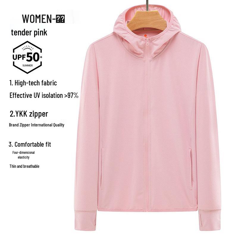 

Мужская и женская куртка с длинным рукавом из ледяного шелка с защитой от солнца UPF 50+ XL