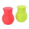 2 szt. Silikonowy Garnek do Podgrzewania Czekolady Czerwony i Zielony Wielofunkcyjny Mikrofalowy Topielnik Czekolady do Kuchni Pieczenia