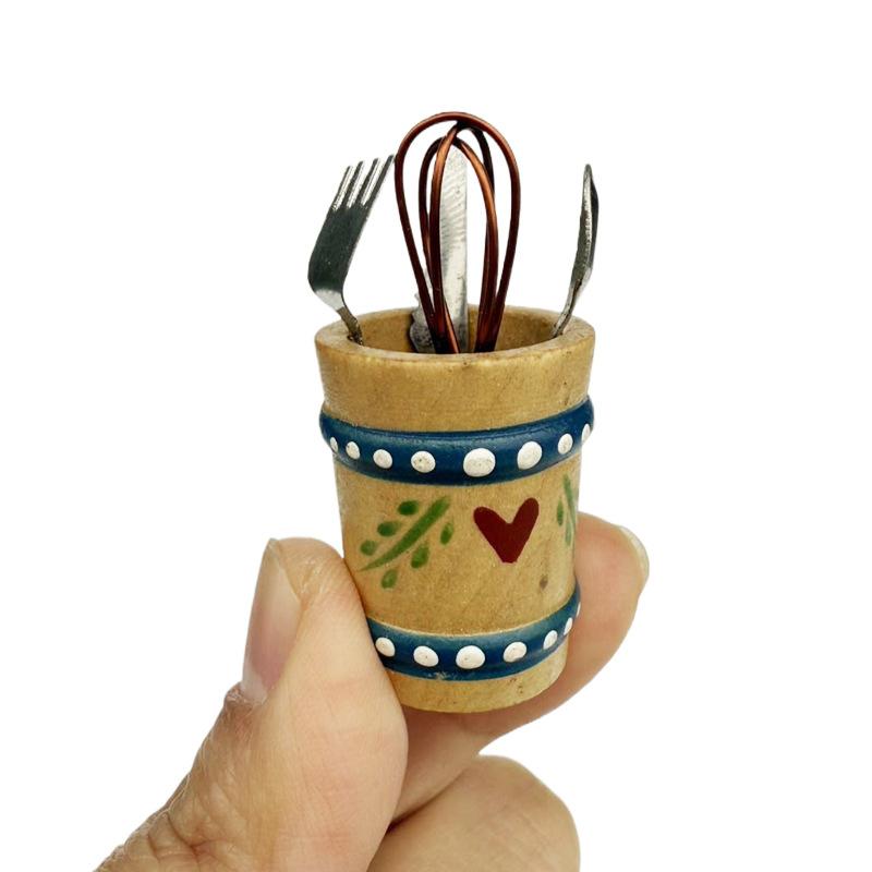 1:12 Puppenhaus Miniatur Küchenutensilien Eierschläger Werkzeug Möbel Heim Modell Dekor Spielzeug Puppenhaus Zubehör