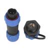 SP13 2 Pin Aviation Connector IP68 Waterproof Butt Joint Plug Socket Electrical Cable Wire Connector