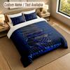 Bedding Set 1 Duvet Cover 2 Pillowcases BIRMINGHAM CITY Football Print Soft Bed Linen Bedroom Decor