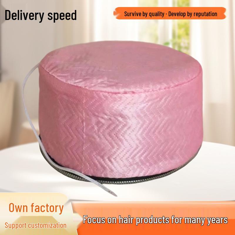 Electric Heating Hair Cap for Barber Shops – Adjustable Temperature for Perming, Dyeing, and Treatment