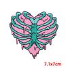 Punk /Horror Movies Embroidered Patches Iron On Patches For Clothing Dinosaur Patch Jackets Jeans Sew Embroidery Stickers Diy 