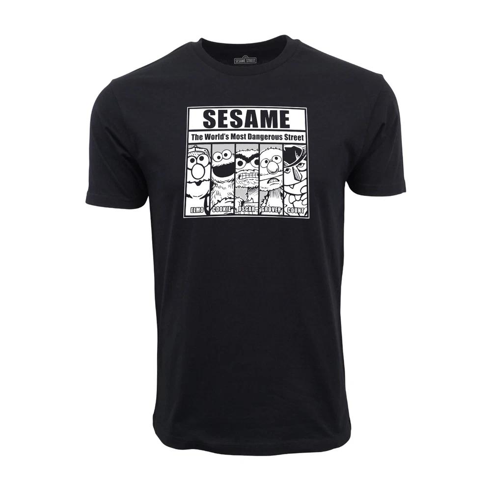 Sesame street worlds most dangerous graphic t shirt M