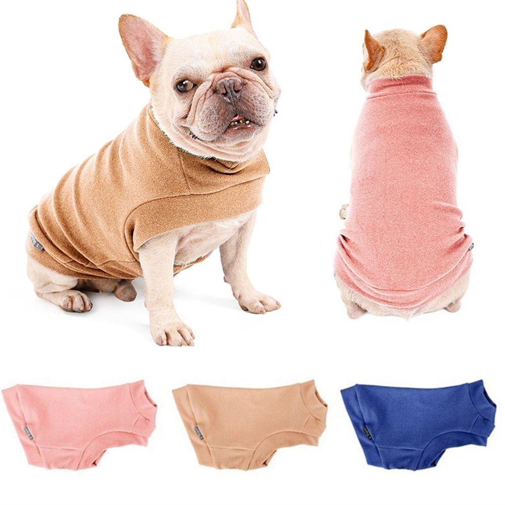 

Bulldog for Small Medium Dog Cat Soft Vest Dogs Hoodies Pet Products Dog Cat Clothes Puppy Shirts